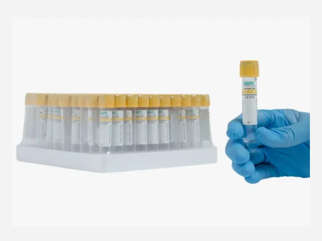 Tubo tapa amarilla 5 ml